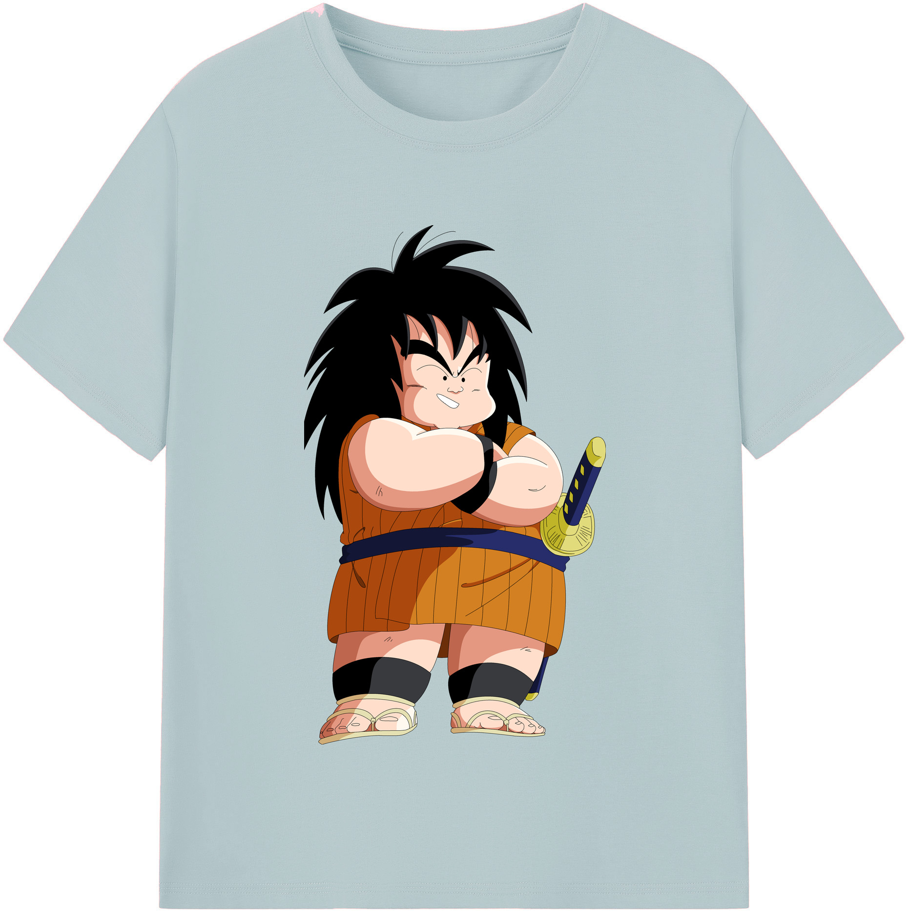 （画像用） ドラゴンボール やじろべえ DRAGON BALL Yajirobe 綿100％半袖Tシャツ（フロントプリント）